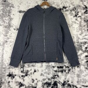 Avalanche Jacket Womens Size Small Gray Full Zip Cotton‎ Polyester